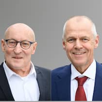 Peter Lüssi und Christoph Kinder sind neu als Mitglieder im Verwaltungsrat von Sanitas