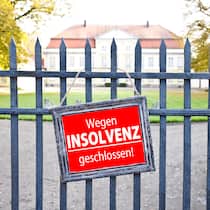 Betrieb wegen Insolvenz geschlossen