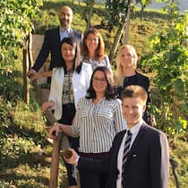 Der neue Vorstand der ASDA-Sektion Aarau (von oben nach unten): Luigi Giordano, Allianz, Eveline Ottiger, Swisscanto, Carmen Casulleras, die Mobiliar, Marina Burgherr, Vaudoise, Stephanie Peter, Vaudoise und Christian Michel, Brokerservice.
