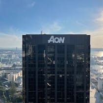 Der Brokerriese Aon führt die Rangliste der grössten Broker im Rückversicherungsgeschäft an.