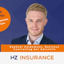 Statt professioneller Musiker ist Raphael Haldemann Business Controller bei Swiss Life geworden. Die Liebe zur Musik bleibt nach wie vor.
