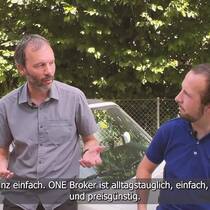ONE Broker: alltagstauglich, einfach, effizient und preisgünstig.