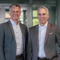 Achim Baumstark (l.) und Michael Wille, neue Verwaltungsräte bei Swica.