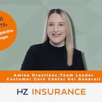 Young Talent Amina Drustinac hat als Team Leader Customer Care Center verantwortungsvolle Aufgaben bei Generali übernommen.