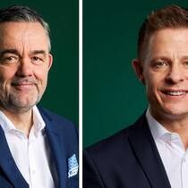 Thomas Harnischberg (links) übergibt die operative Führung der KPT im Juni 2027 an Peter Hug. 