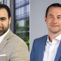 Fitim Arifi (l.) und Florian Grunholzer neu in der Sympany-Geschäftsleitung.