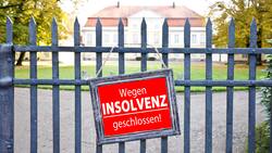 Betrieb wegen Insolvenz geschlossen