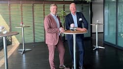 Die neuen Vorstandsmitglieder Thierry Schaerer, Helvetia (rechts im Bild), und Christoph Zbinden, Vertreter SVVG.