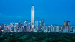 Hochhaus des Versicherers Ping An in Shenzhen: China ist der zweitgrösste Versicherungsmarkt der Welt.