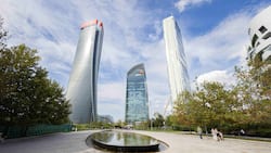 Der Torre Generali (links) in Milano: Die vier grössten Versicherer Europas überragen den Rest deutlich.