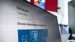 Une vue du site internet du canton de Vaud pur l'ouverture d'un nouveau dossier electronique du patient (DEP) dans le guichet DEP du reseau sante Lausanne.