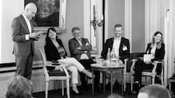 «SIRM Geneva Rendez-Vous» Podiums-Teilnehmer Maurizio Micale (Moderator); Florence Schurch, Luis Fontboté, Leandro Brandt und Valentina Paduano.
