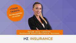 Young Talent Zorah Just, Leiterin Outbound Deutschschweiz Helsana