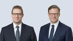 Matthias Aellig (li) ist als Nachfolger von Swiss-Life-CEO Patrick Frost ernannt worden.