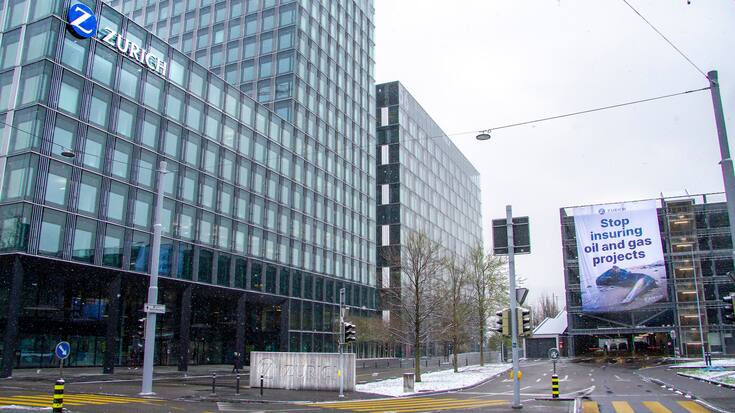 Klimaaktivisten von Campax überschatten die Generalversammlung der Zurich Gruppe
