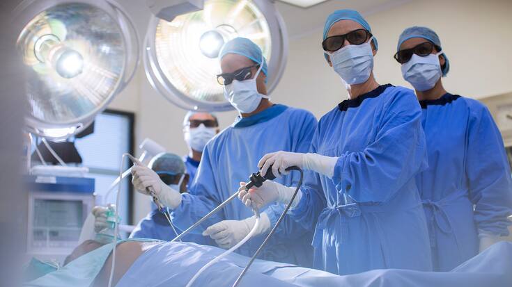 Magenbypass Operation