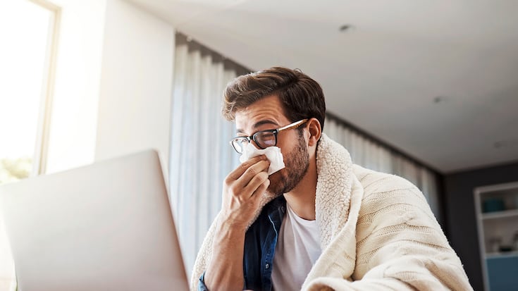 Krank arbeiten im Homeoffice