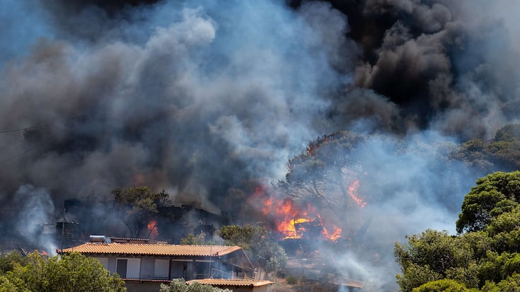 Waldbrand Griechenland