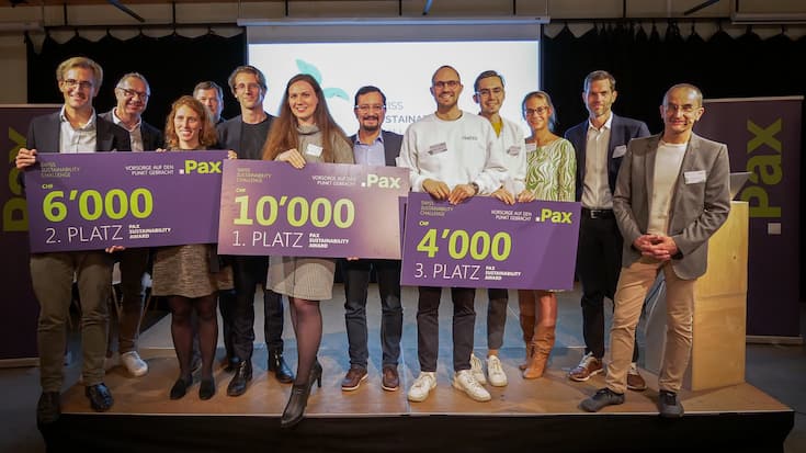 Preisverleihung Swiss Sustainability Challenge 2024