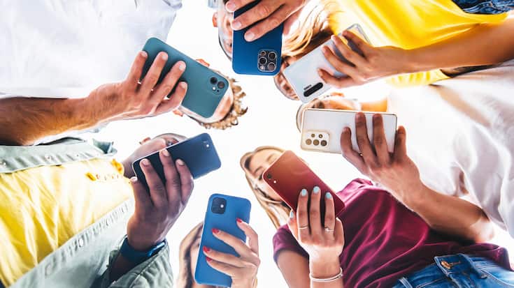 Die Generation Z wächst mit dem Smartphone auf