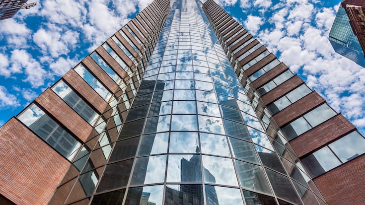 Der Hauptsitz von AIG in New York.