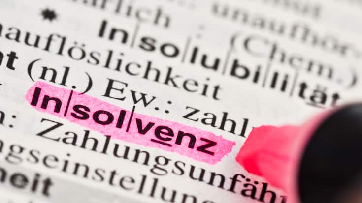 Insolvenz - Firmenpleite