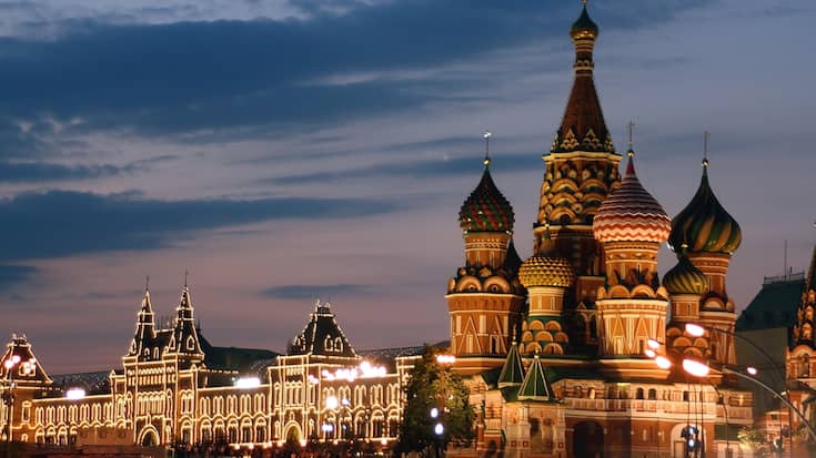 Russland, Moskau, Basiliuskathedrale