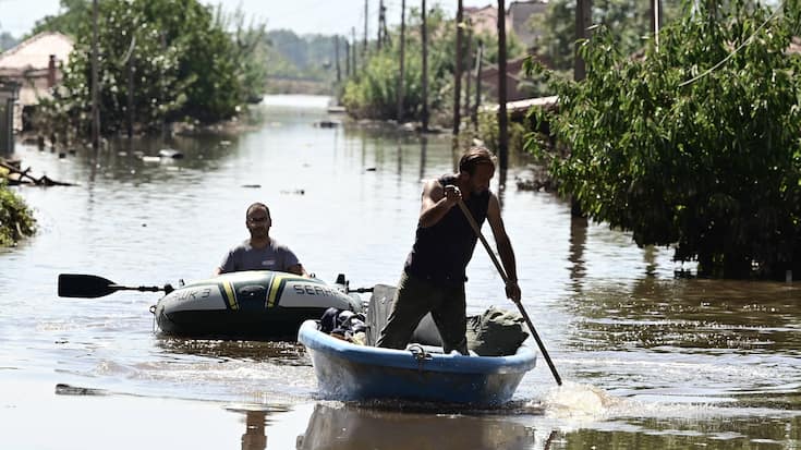 Hochwasser Griechenland 2023
