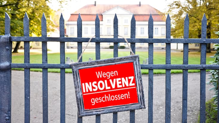 Wegen Insolvenz geschlossen - Konkurs - Firmenpleite