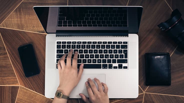 Digitalisierung Laptop