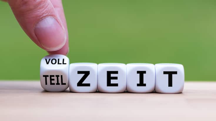 Teilzeitarbeit - Vollzeitarbeit
