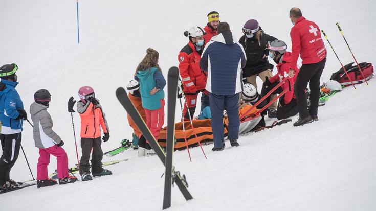 Ski-Unfall