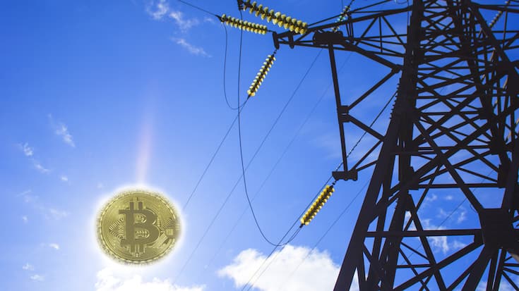 Bitcoin - Kryptowährung - Stromverbrauch