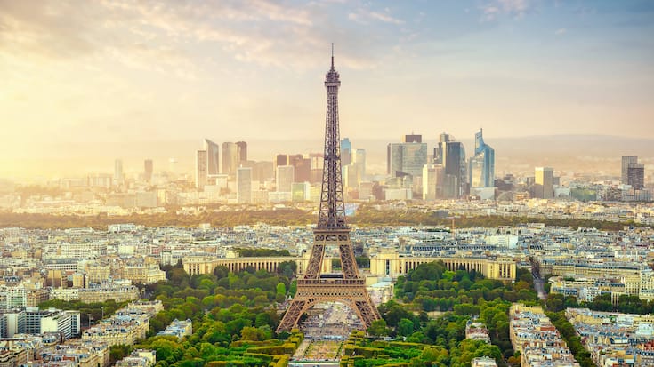 Paris Frankreich Eifelturm