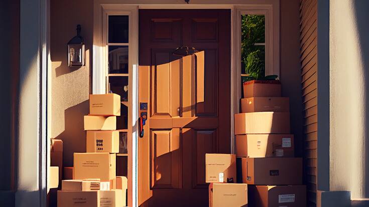 Paketzustellung