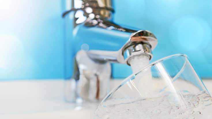 Trinkwasser.