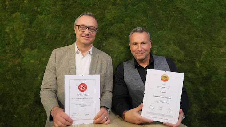 Pax erhält zwei Auszeichnungen