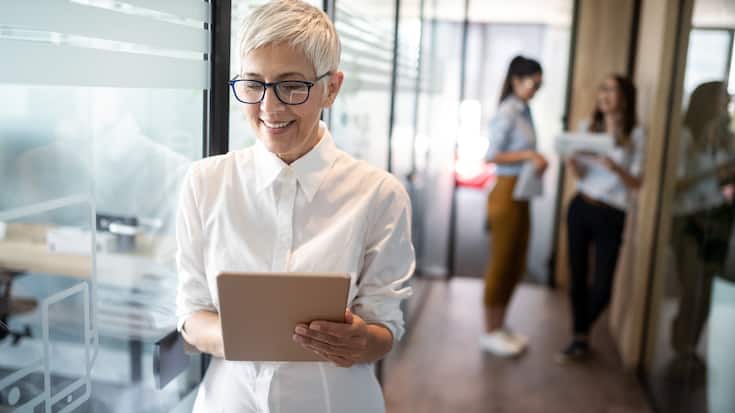 Arbeitswelt, Late Career, Frau 50 plus, zweite Karriere