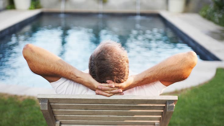 Reichtum Vermögen Pool Geld