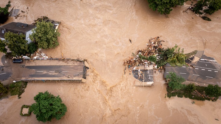 Unwetter - Überschwemmung