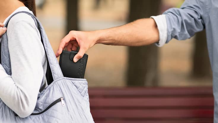 Taschendieb Mobiltelefon