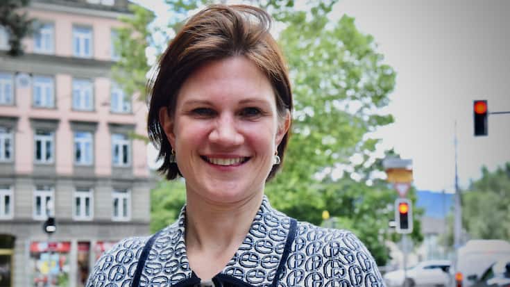  Anna Demarmels, Head of Business Development, bei IFM Investors (Switzerland) AG, in Zürich.