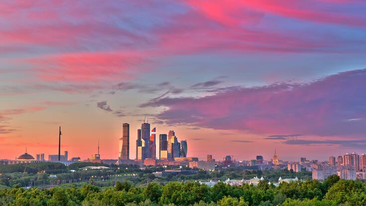 Moskau Skyline