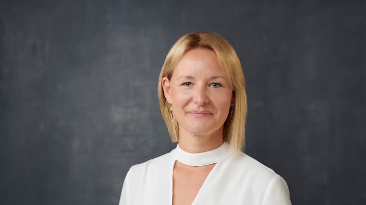 Carolin Gabor, CEO des Swiss-Re-Daimler-Joint-Ventures Movinx