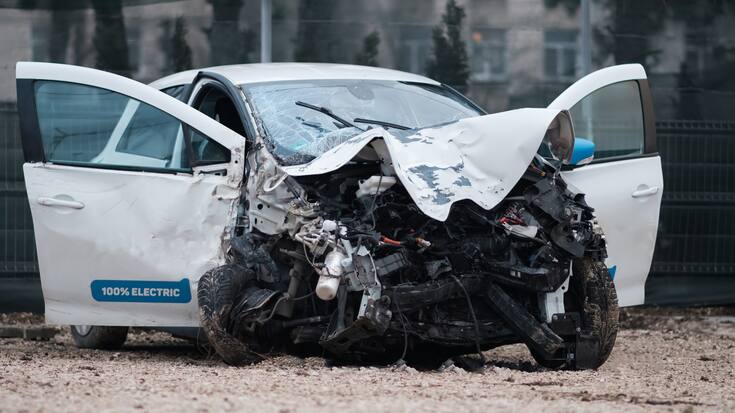E-Autor Unfall