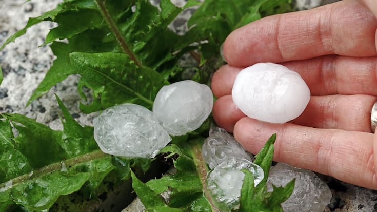 Vor allem Hagel verursacht massive Schäden.