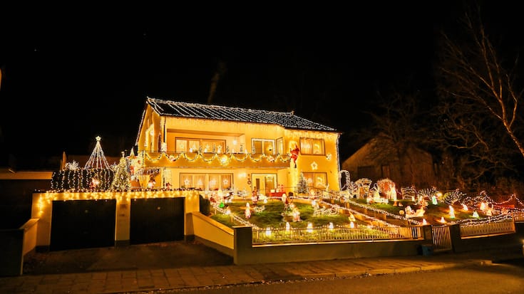 Einfamilienhaus Immobilien Weihnachten