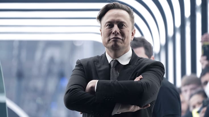 Elon Musk Tesla E-Auto