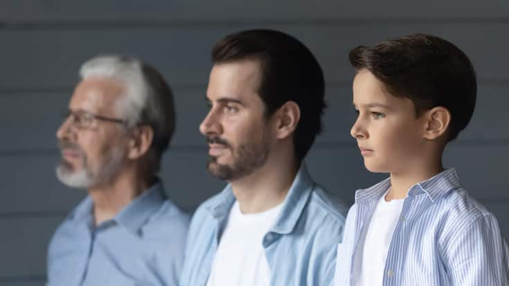 Grossvater, Sohn, Enkel