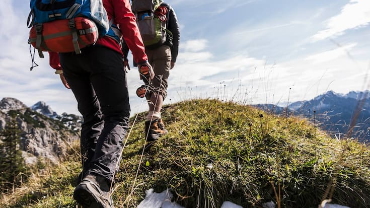 Wandern Berge Outdoor